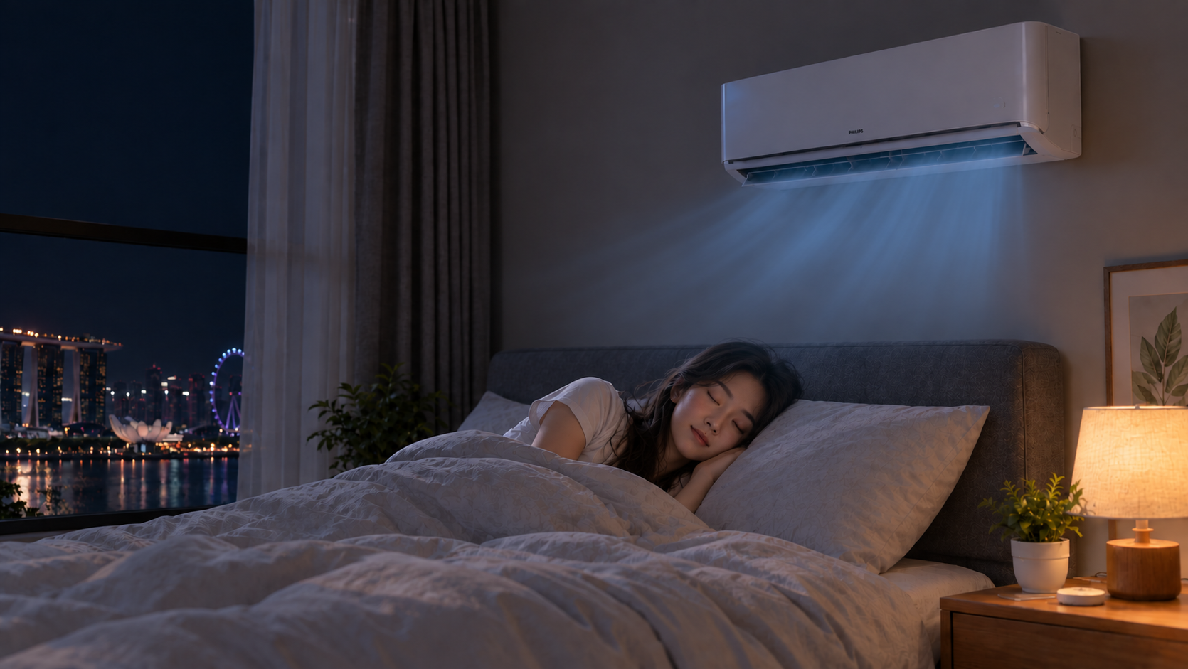 Comfortable home cooled by Wish Cool Aircon Singapore